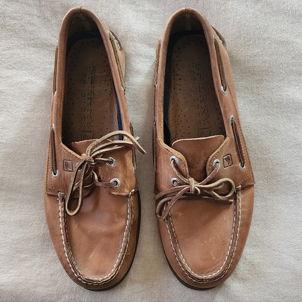 Sperry Authentic ORIGINAL 2-Eye Boat Shoe Leather